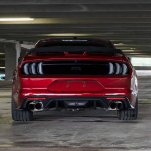 Ford Mustang Tail Lights - Rear - FORM Lighting - Sequential LED - Smoke - `15-`23